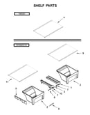Shelf parts