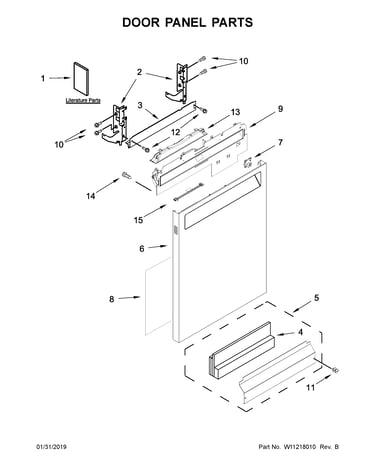 Door panel parts