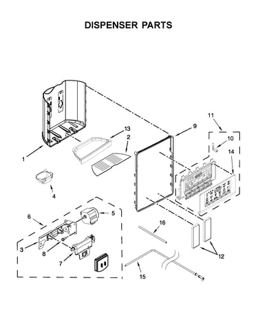 Dispenser parts
