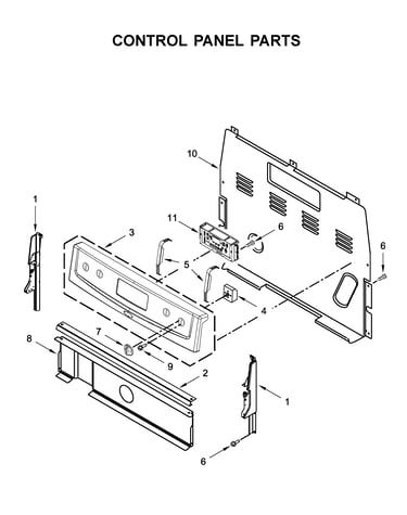 Control panel parts