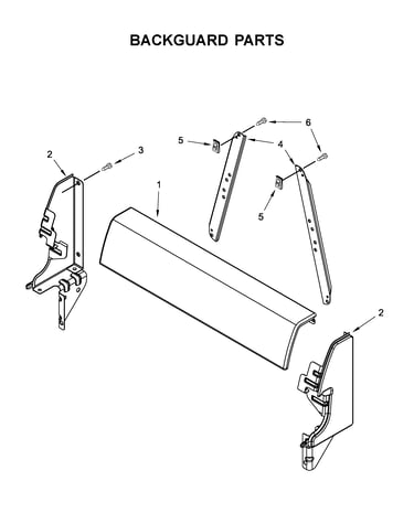 Backguard parts