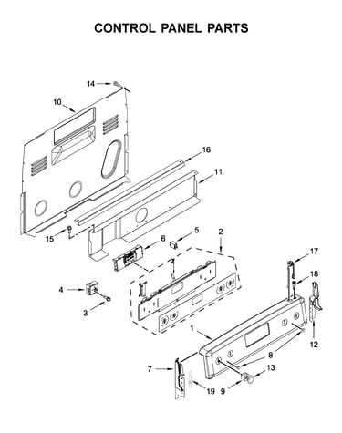 Control panel parts