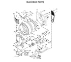 Maytag MED6630HC0 bulkhead parts diagram