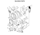 Maytag YMED6630HC0 bulkhead parts diagram