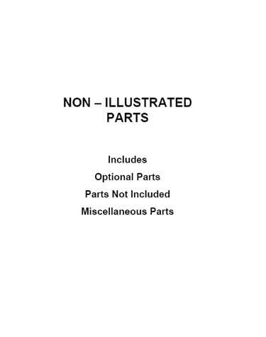 Optional parts (not included)