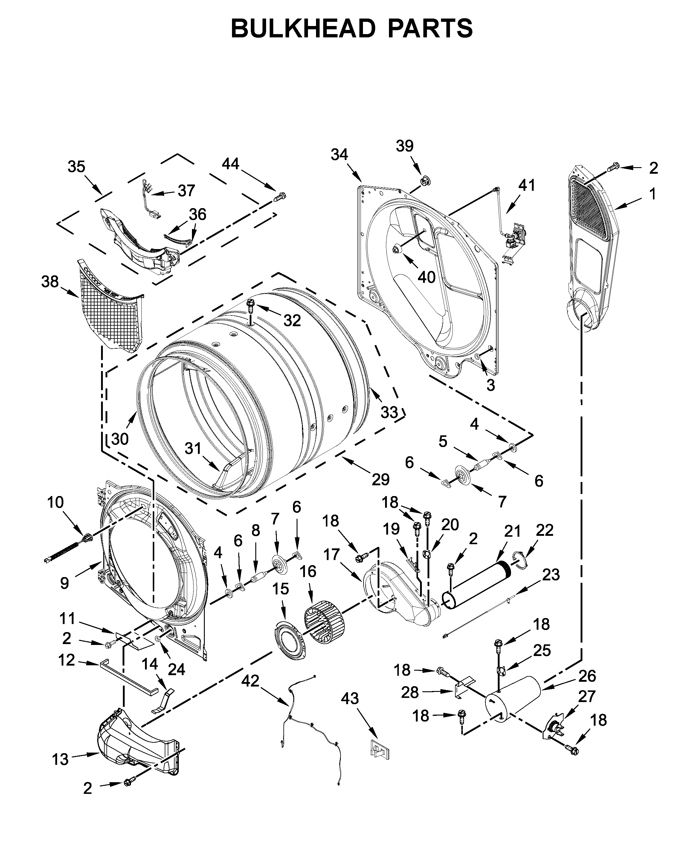 Bulkhead parts