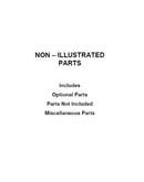 Optional parts (not included)