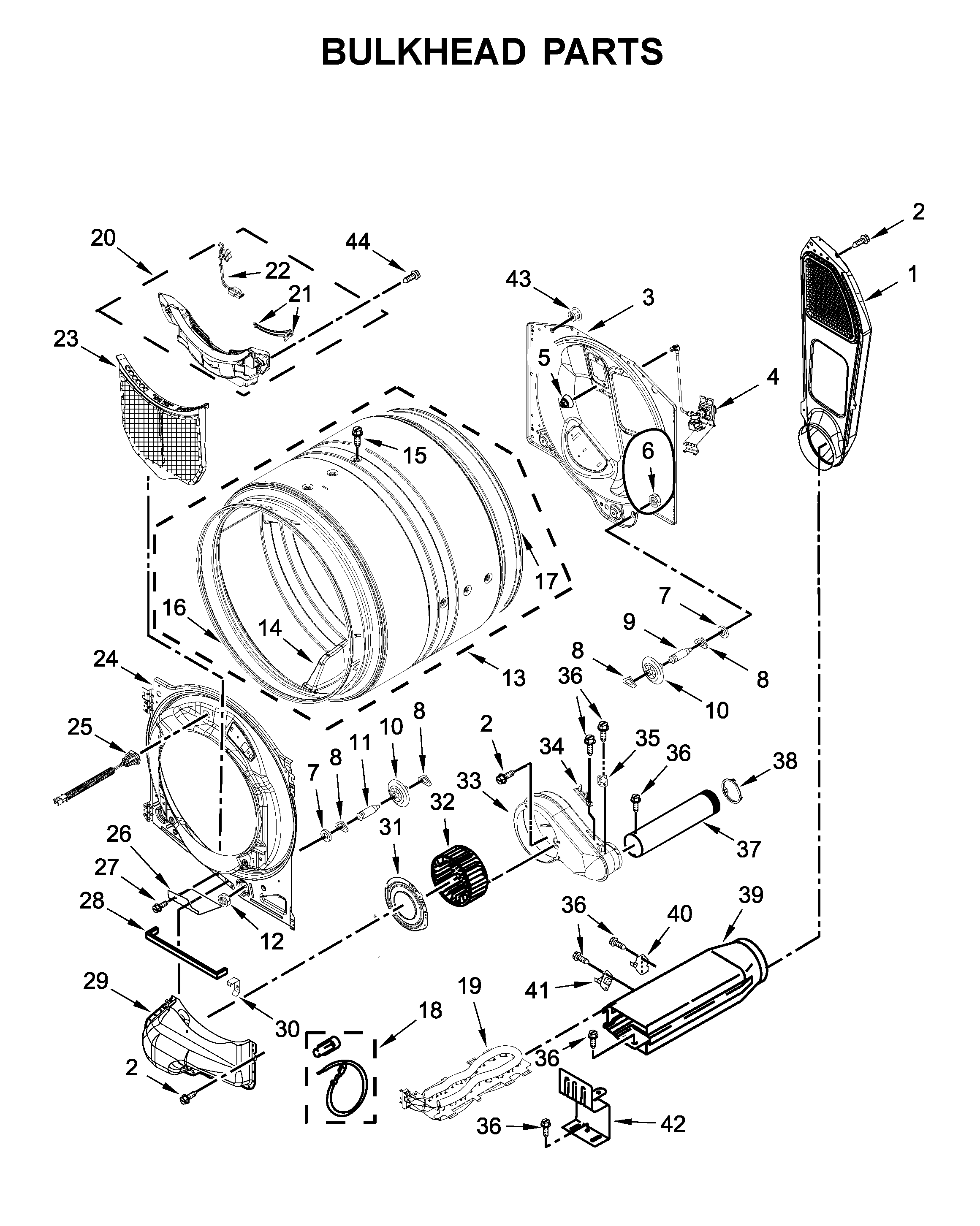 Bulkhead parts