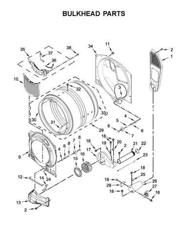 Bulkhead parts