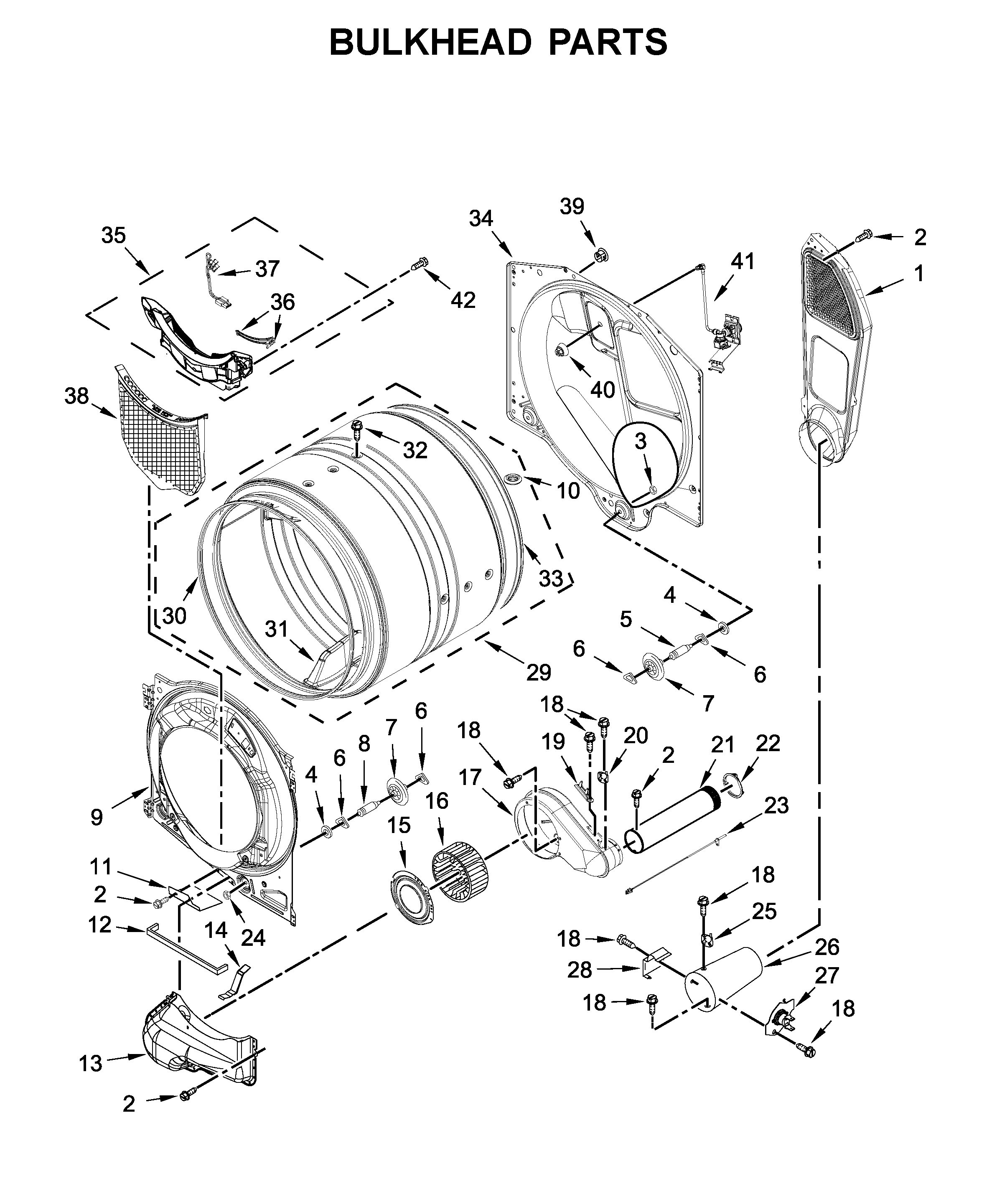 Bulkhead parts