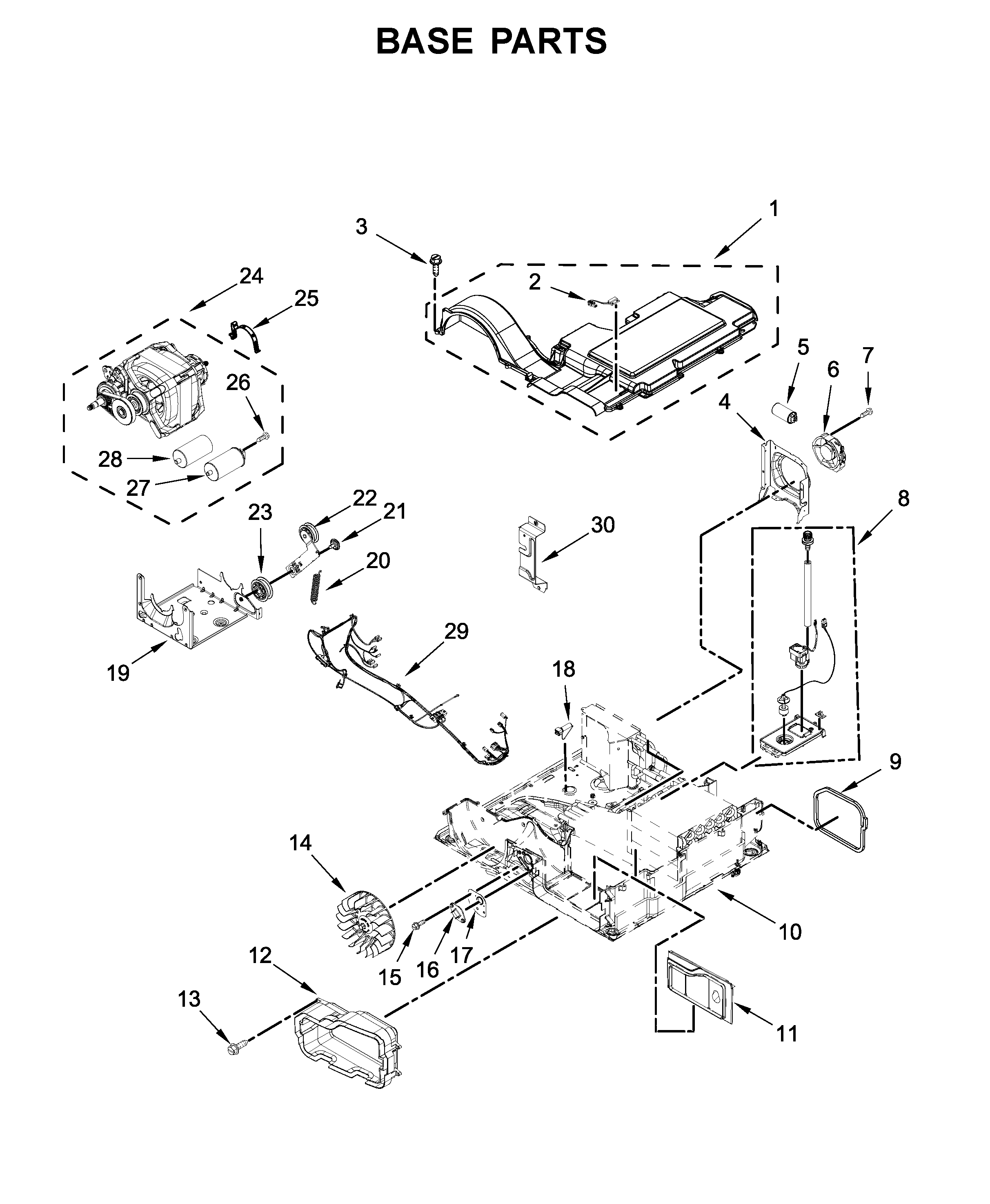Base parts