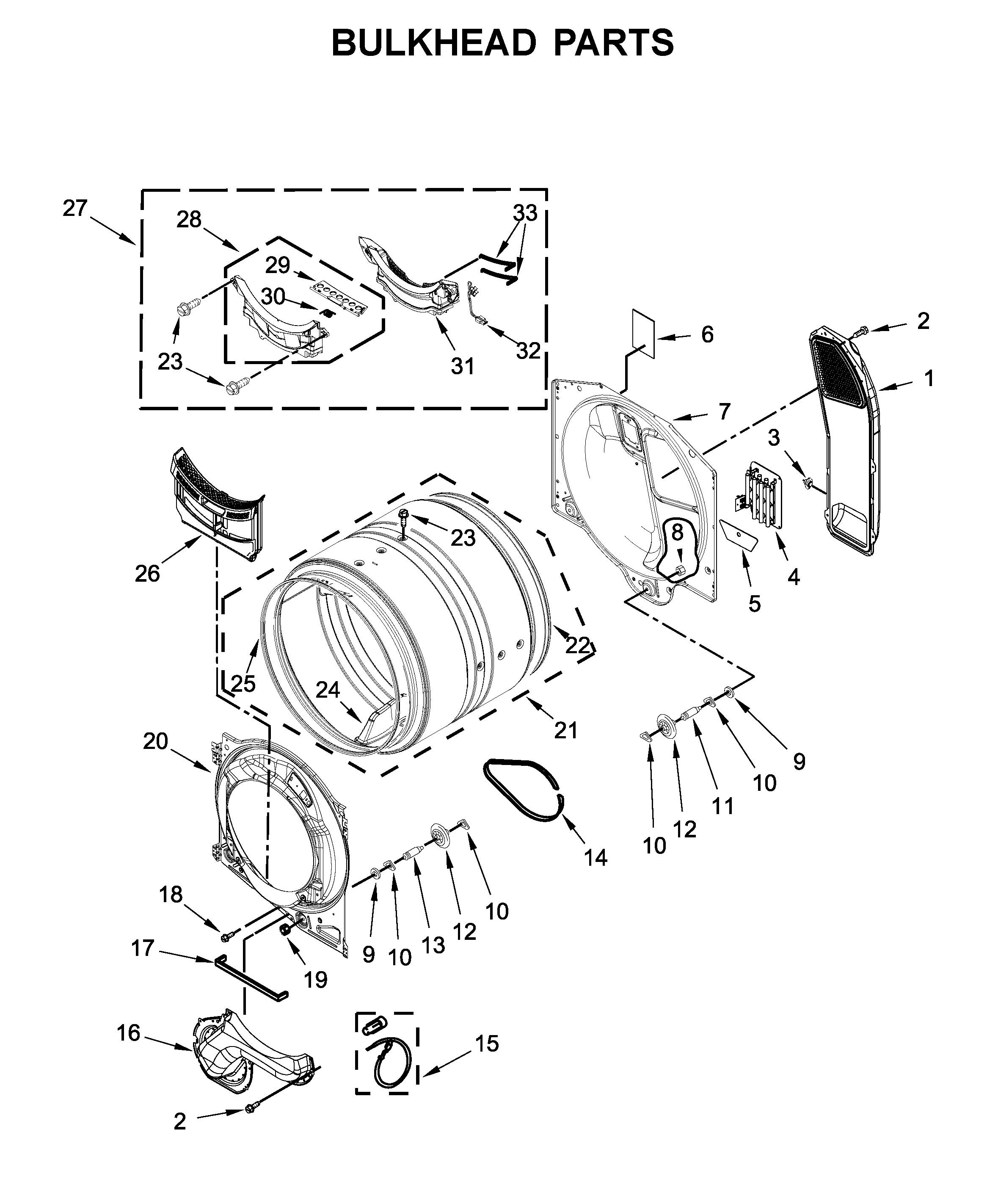 Bulkhead parts