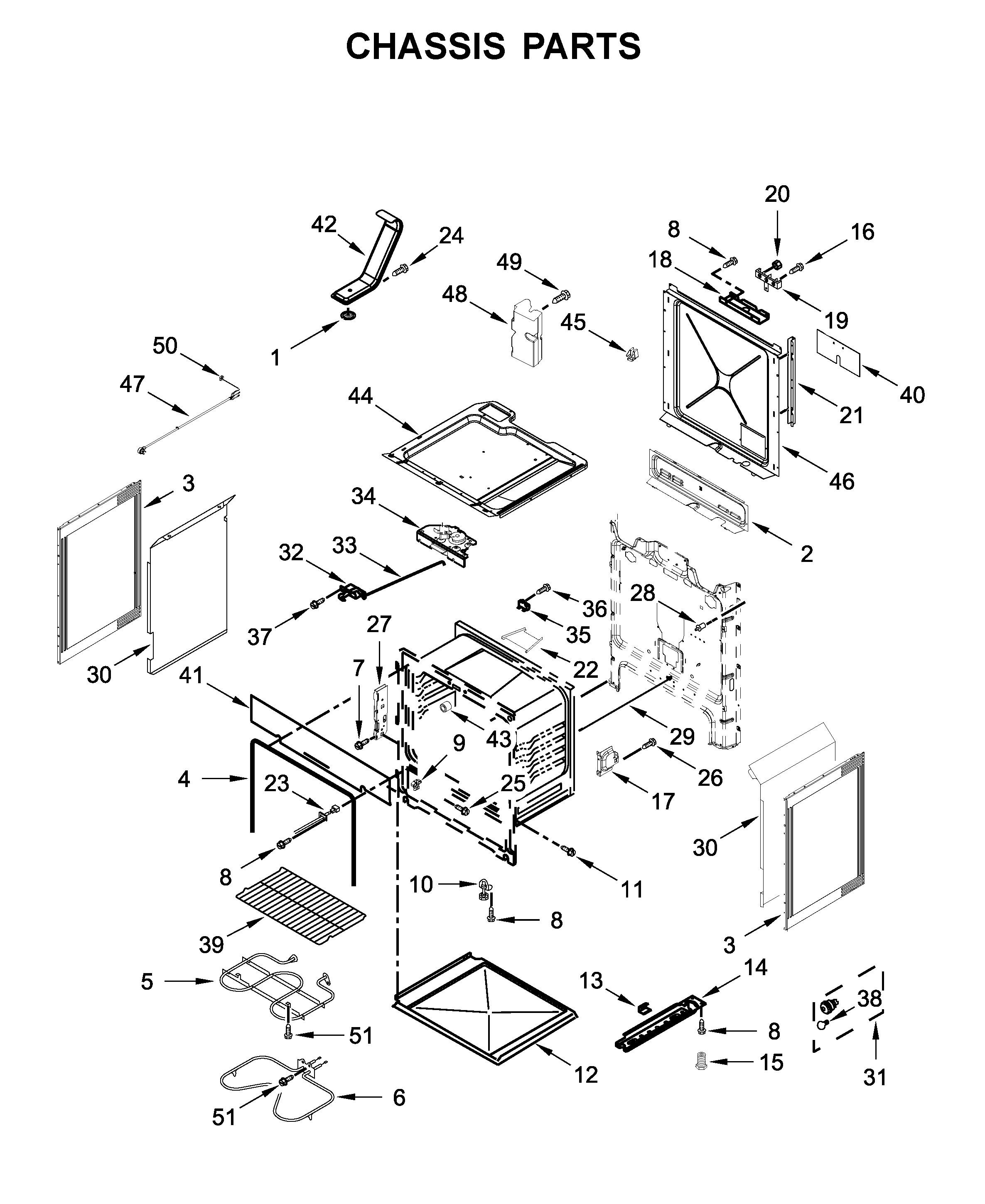 Chassis parts