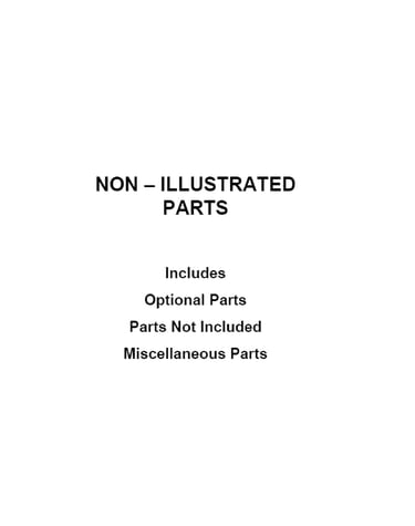 Optional parts (not included)