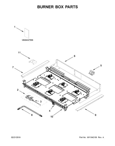Burner box parts