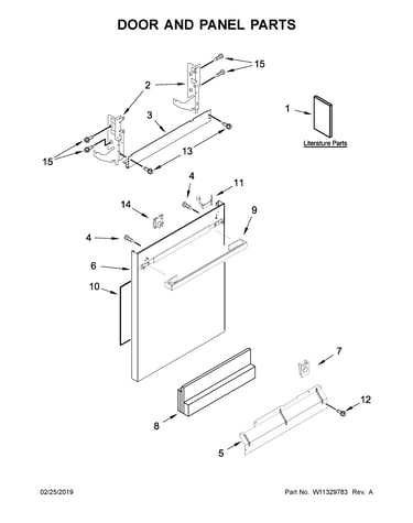 Door and panel parts