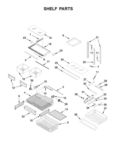 Shelf parts