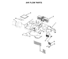 Maytag YMMV1174DS0 air flow parts diagram