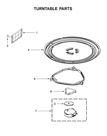 Turntable parts