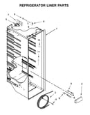 Refrigerator liner parts