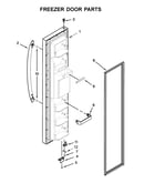 Freezer door parts
