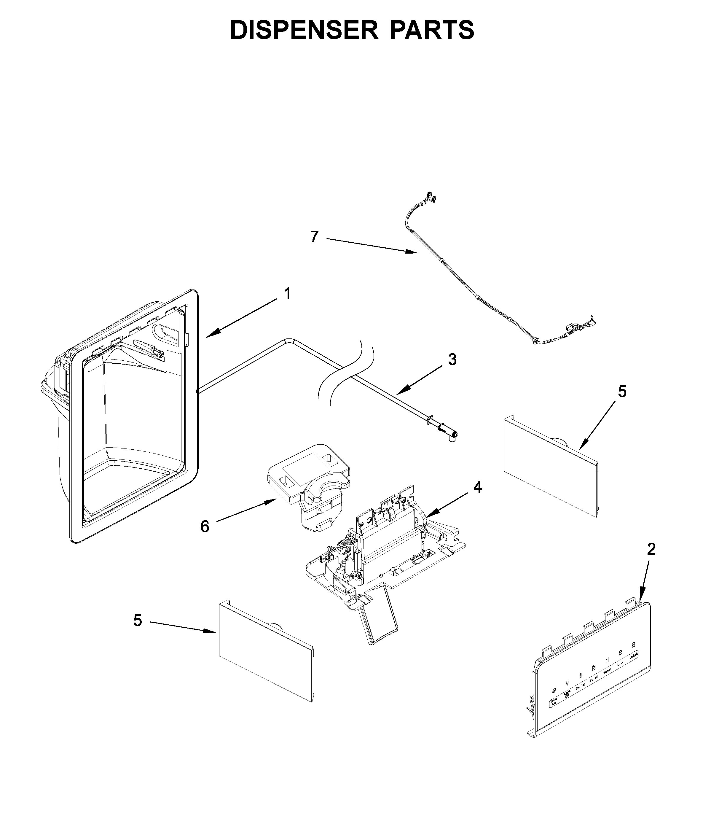DISPENSER PARTS
