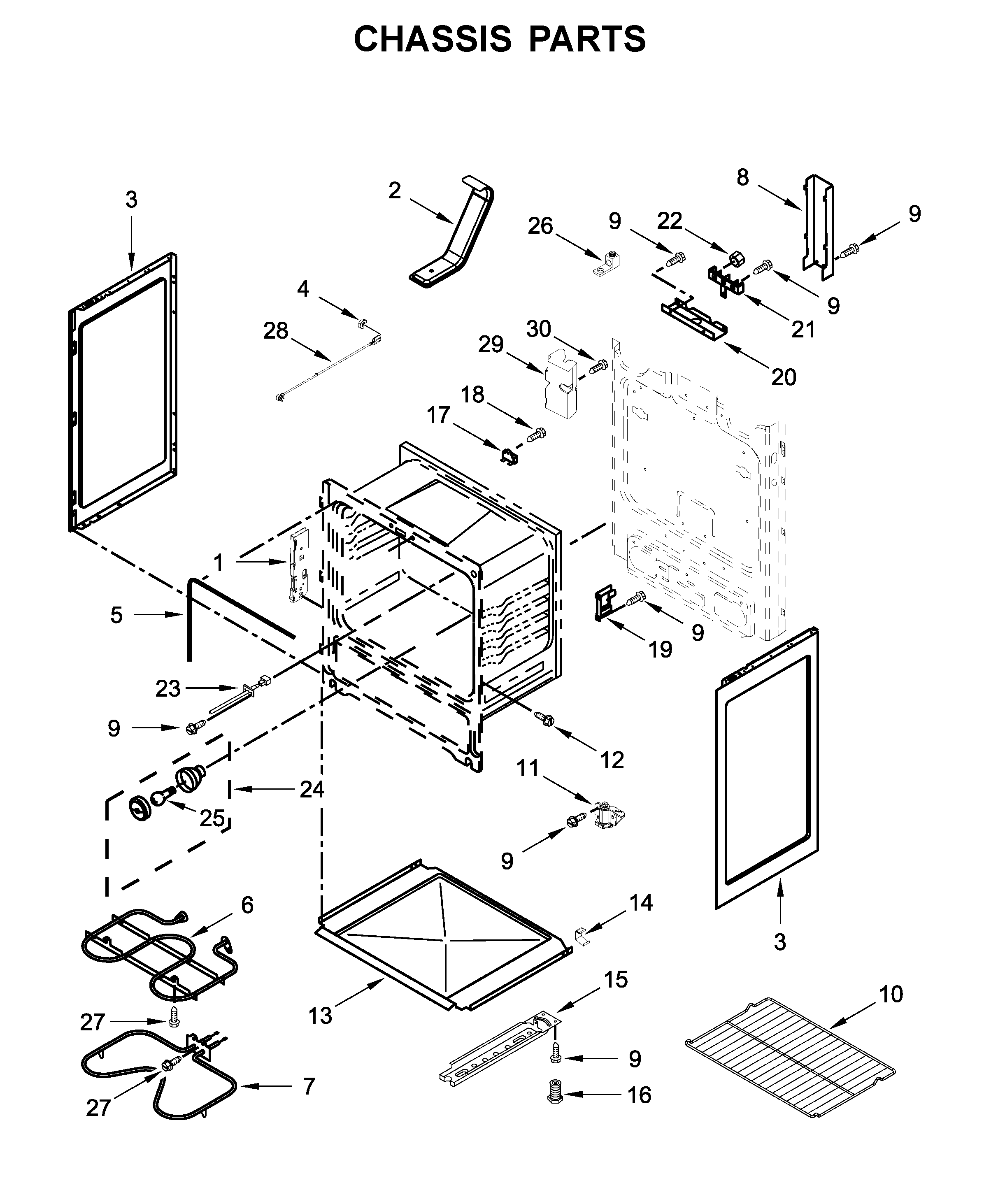 Chassis parts