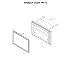 Maytag MFC2062FEZ03 freezer door parts diagram