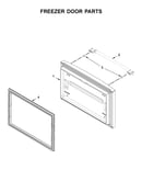 Freezer door parts
