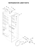 Refrigerator liner parts