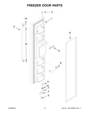 Freezer door parts