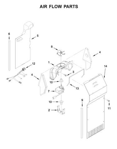 Air flow parts