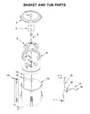 Basket and tub parts