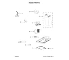 Ikea IHW53UC0FS2 hood parts diagram