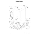 Amana ASI2175GRW01 cabinet parts diagram