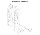Amana ASI2175GRS01 refrigerator liner parts diagram