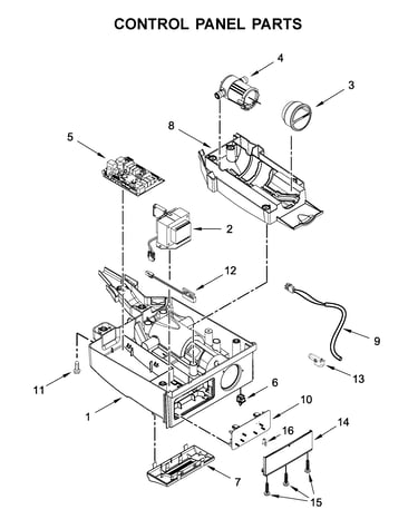 Control panel parts