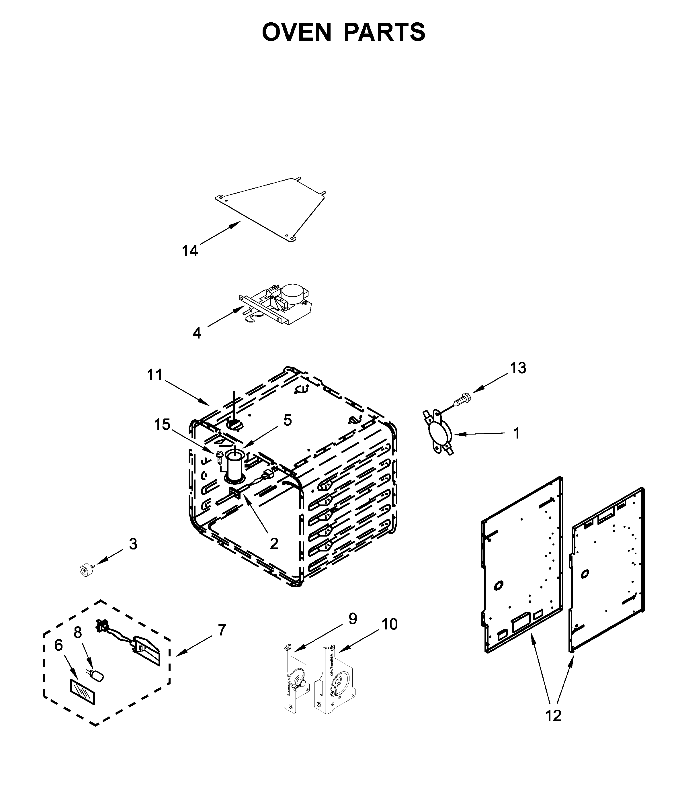 OVEN PARTS