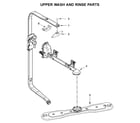 Maytag MDB8989SHK0 upper wash and rinse parts diagram