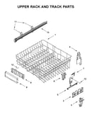Upper rack and track parts