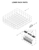 Lower rack parts