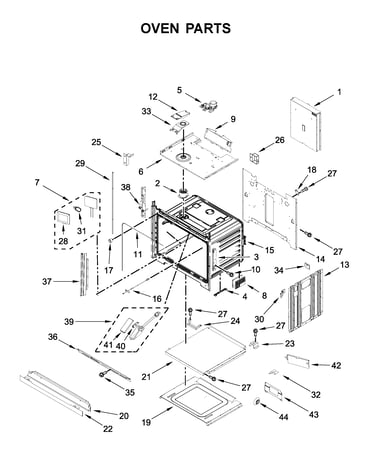 Oven parts