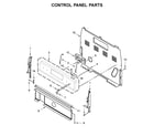 Amana YACR4503SFW3 control panel parts diagram