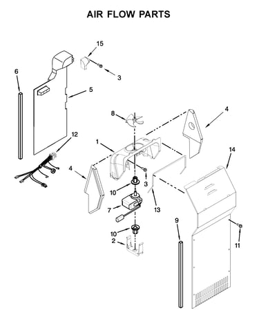 Air flow parts