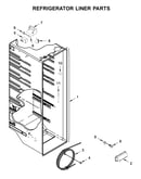 Refrigerator liner parts