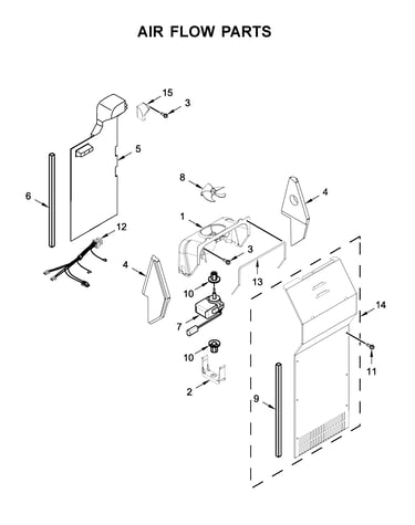 Air flow parts