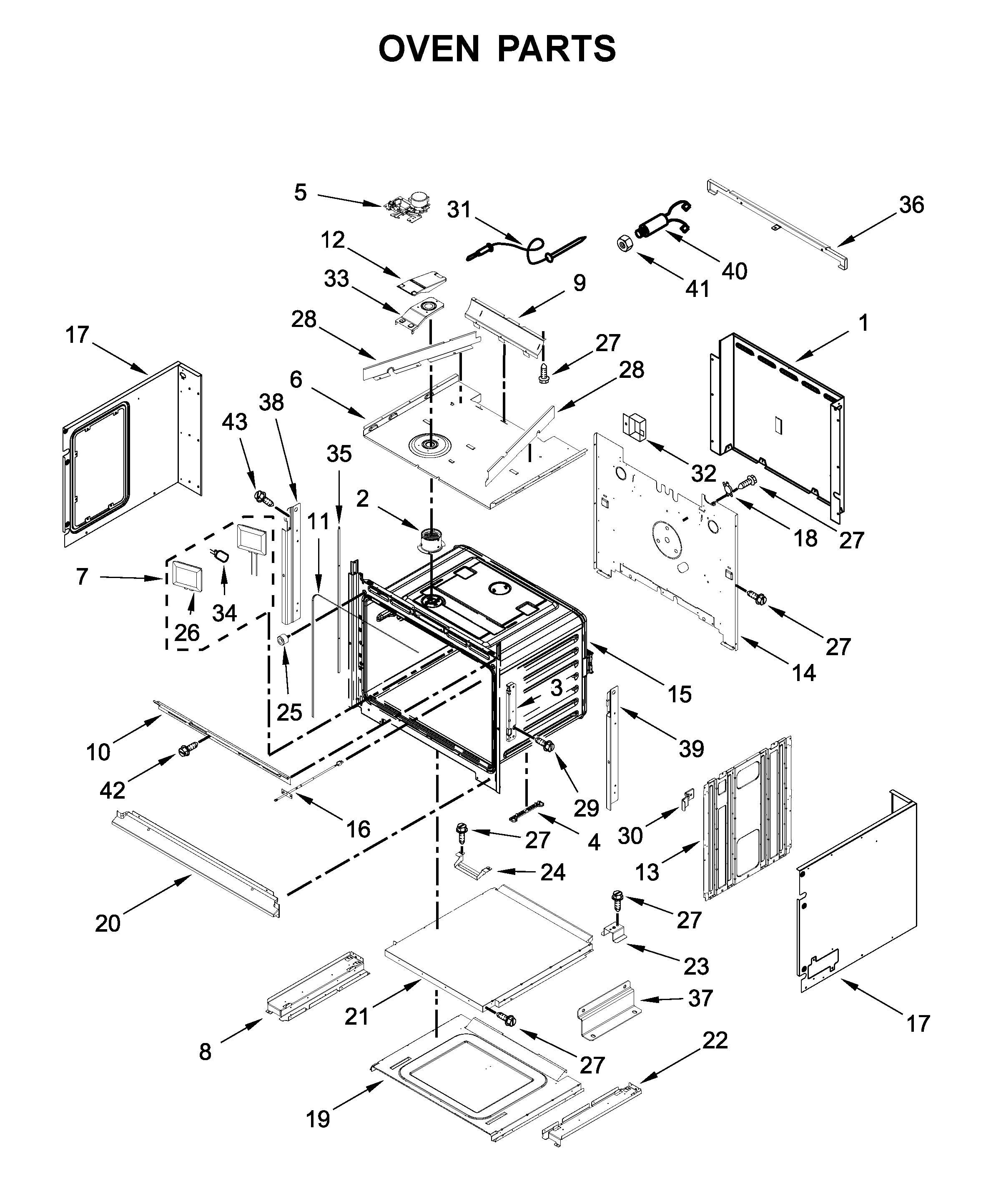 OVEN PARTS