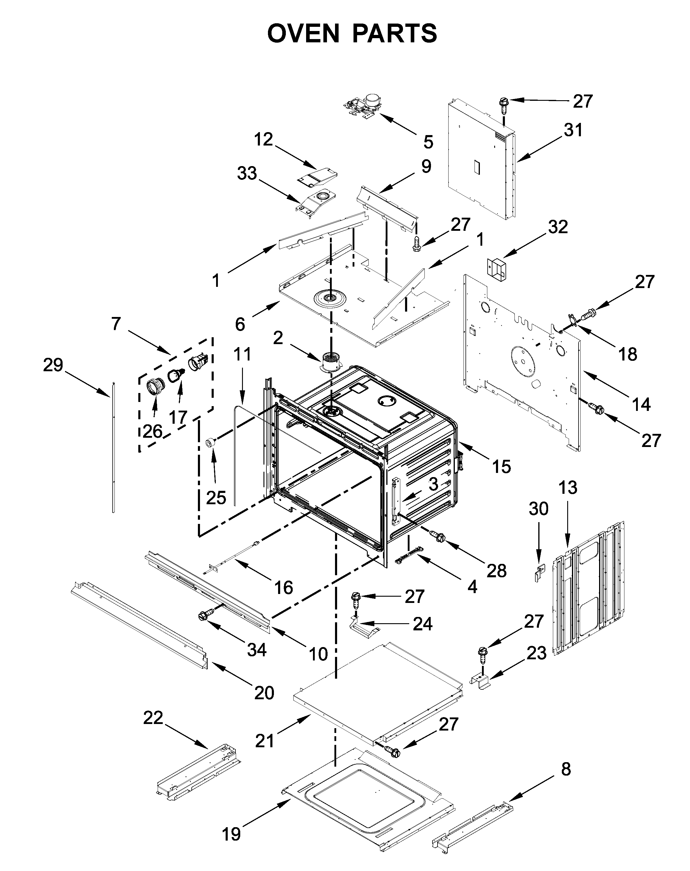 Oven parts