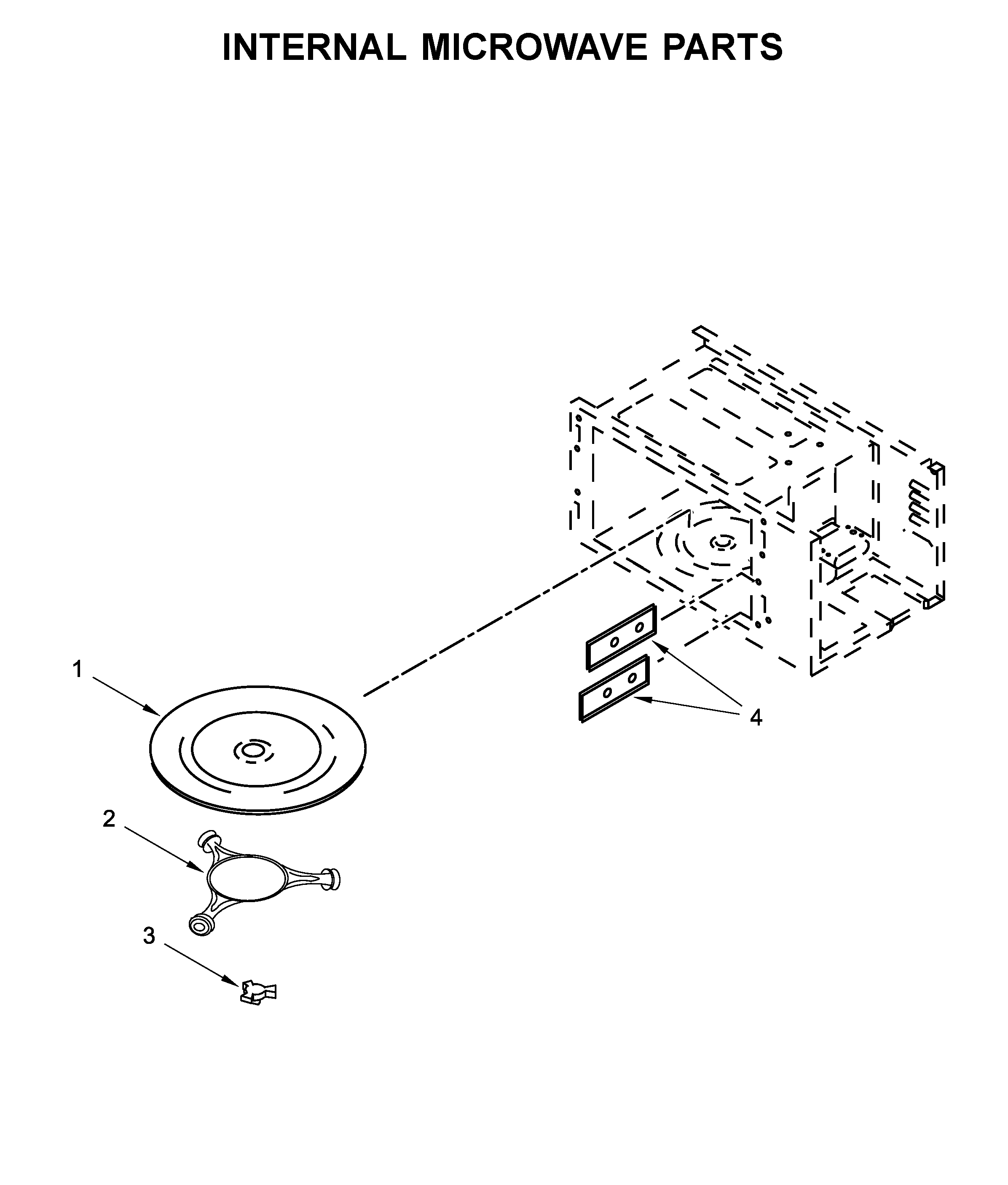 Internal microwave parts