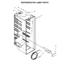 Amana ASI2175GRS00 refrigerator liner parts diagram